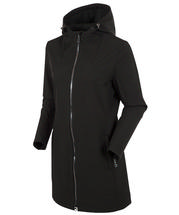 Sunice Women's Brooklyn Softshell Car Coat BLACK