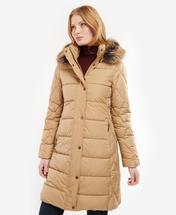 Barbour Women's Daffodil Quilted Jacket HESSIAN