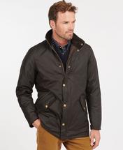 Barbour Men's Prestbury Wax Jacket RUSTIC