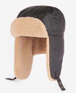 Barbour Men's Morar Wax Trapper Hat RUSTIC