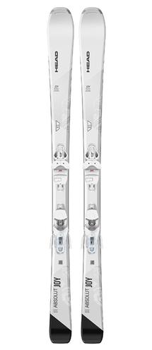 2023 Head Absolut Joy Womens Skis with Joy 9 GW Bindings WHT/BLK