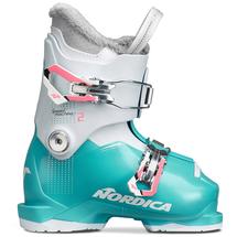Nordica Speedmachine J2 Girls Ski Boots 2024 LIGHTBLUE/WHT/PNK