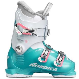Nordica Speedmachine J3 Girls Ski Boots 2025 LIGHTBLUE/WHT/PNK