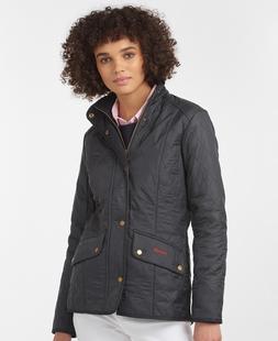 Barbour Women's Cavalry Polarquilt Jacket NAVY