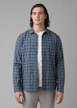 Prana Men's Los Feliz Flannel Shirt ADMIRALBLUE