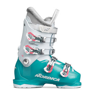 Nordica Speedmachine J4 Girls Ski Boots 2025 LIGHTBLUE/WHT/PNK