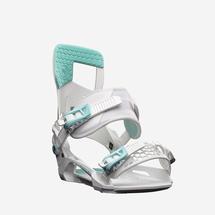 Nidecker Muon-W Womens Snowboard Bindings 2025 WHITE