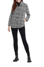 Tribal Women's Shirtail Jacket BLACK