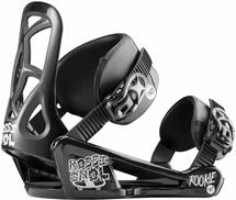 2023 Rossignol Rookie SM Kids Snowboard Bindings BLACK