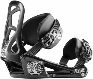 2023 Rossignol Rookie SM Kids Snowboard Bindings BLACK