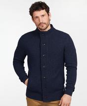 Barbour Men's Tisbury Zip Through Jumper NAVY