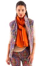 Gretchen Scott Puffer Vest - Pleasantly Paisley PLEASANTLYPAISLEY