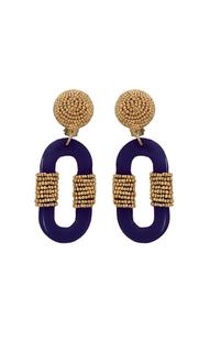 Gretchen Scott Stonehenge Earrings NAVY