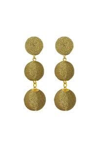 Gretchen Scott 3-Drop Earrings - Durban GOLD