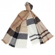 Barbour Women's Blair Rosewood Tartan Scarf ROSEWOOD