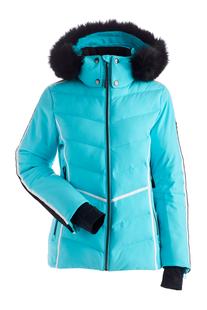 Nils Women's Courchevel Faux Fur Parka AQUA/AQUA