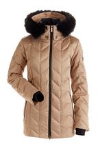 Nils Women's St. Moritz Faux Fur Parka GOLD