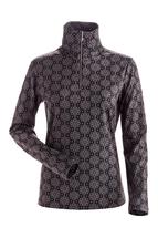 Nils Women's Snowflake T-Neck BLACK