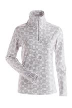 Nils Women's Snowflake T-Neck WHITE