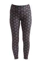 Nils Women's Snowflake Leggings BLACK