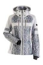 Nils Women's Val D'Isere Print Parka GALACTICPRINT/WHT