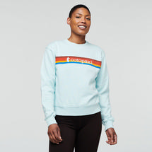 Cotopaxi Women's On The Horizon Organic Crew Sweatshirt ICE