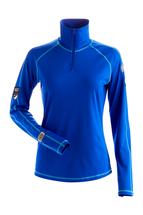 Nils Women's Gwen T-Neck SAPPHIRE/AQUATHREAD
