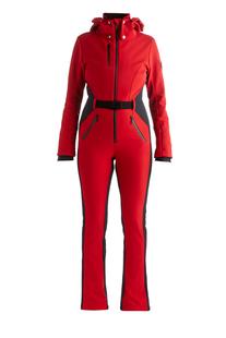 Nils Women's Grindelwald Stretch Suit RED/BLACK
