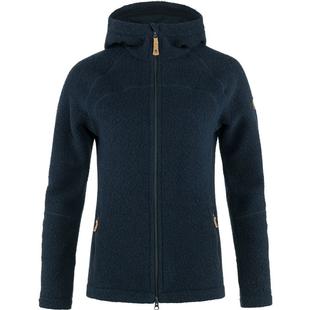 Fjallraven Women's Kaitum Fleece Hooded Jacket DARKNAVY