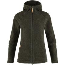 Fjallraven Women's Kaitum Fleece Hooded Jacket DEEPFOREST