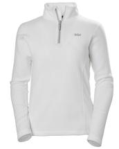 Helly Hansen Women's Daybreaker Half Zip Fleece Jacket WHITE