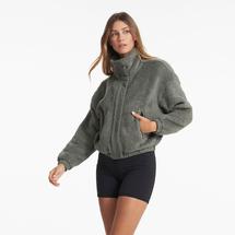Vuori Women's Cozy Sherpa Jacket DUSTYPINE
