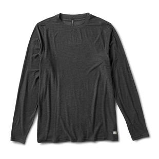 Vuori Men's Long-Sleeve Strato Tech Tee CHARCOALHEATHER