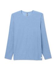 Vuori Men's Long-Sleeve Strato Tech Tee ISLEBLUEHEATHER