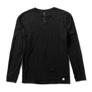 Vuori Men's Long-Sleeve Ever Henley BLACK