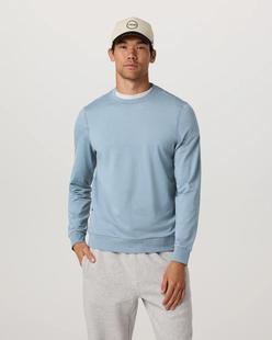Vuori Men's Ponto Performance Crew FLINTHEATHER