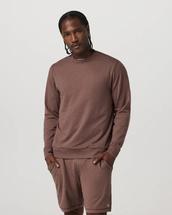 Vuori Men's Ponto Performance Crew SABLEHEATHER