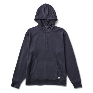 Vuori Men's Ponto Performance Half Zip Hoodie MIDNIGHTHEATHER