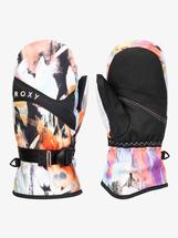 Roxy Jetty Insulated Snowboard/Ski Mittens for Girls TRUEBLACKTENDERNESS