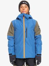 Quiksilver Boy's Travis Rice Technical Snow Jacket BRIGHTCOBALT