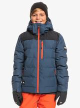 Quiksilver Boy's The Edge Technical Snow Jacket INSIGNIABLUE