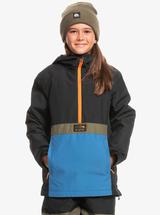 Quiksilver Boy's 8-16 Steeze Insulated Snow Jacket TRUEBLACK
