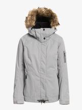 Roxy Women's Meade Insulated Snow Jacket HEATHERGREY