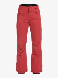 Roxy Women's Diversion Insulated Snow Pants BRICKRED