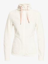 Roxy Women's Tundra Zip-Up Fleece EGRET