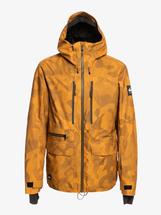 Quiksilver Men's Sammy Carlson Stretch Quest Shell Snow Jacket BUCKTHORNBROWNFADEOU