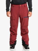 Quiksilver Men's Utility Shell Snow Pants RUBYWINE