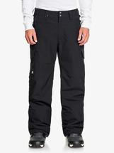 Quiksilver Men's Porter Insulated Snow Pants TRUEBLACK