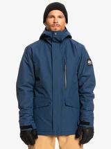 Quiksilver Men's Mission Solid Insulated Snow Jacket INSIGNIABLUE