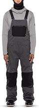 686 Men's Hot Lap Insulated Bibs CHARCOALCLRBLK